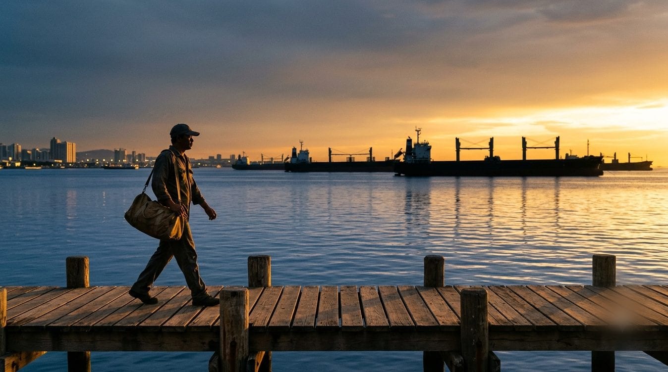 Manila Bay at sunrise — where every APOMI voyage begins
